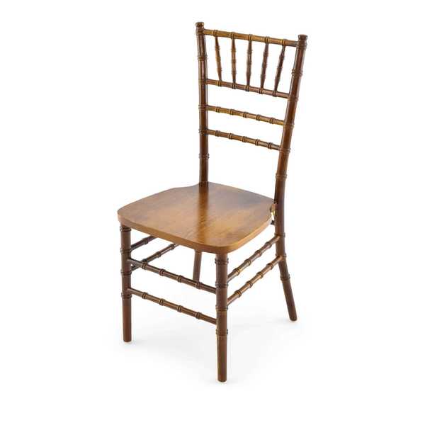 Atlas Commercial Products Wood Chiavari Chair, Light Fruitwood WCC4LFW